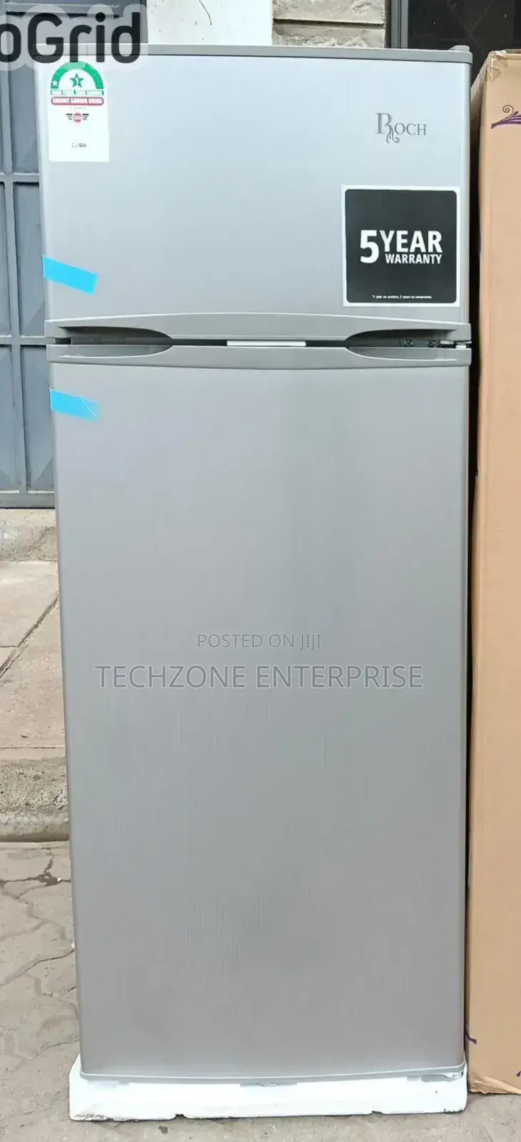 Roch 206 Litres (Rfr-250dt-B) Double Door Refrigerator 