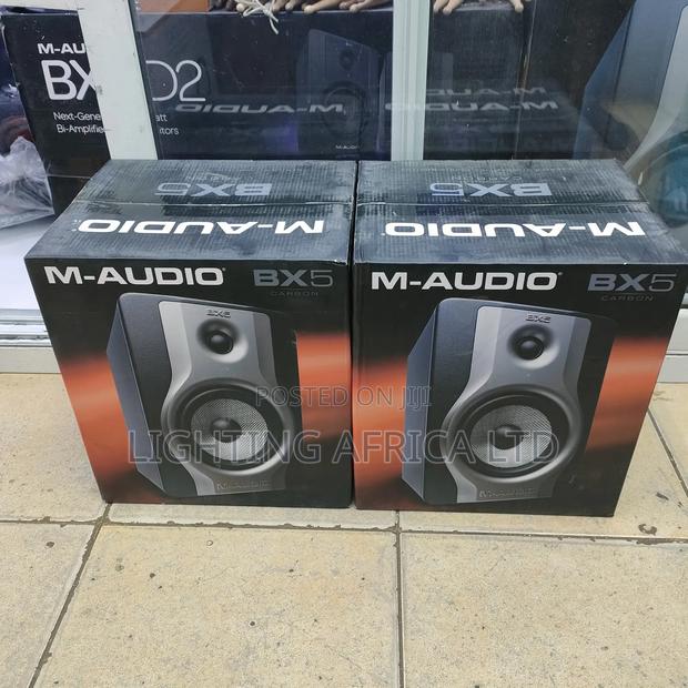 M Audio Bx5 Carbon Portable Studio Speakers (2) Set's.