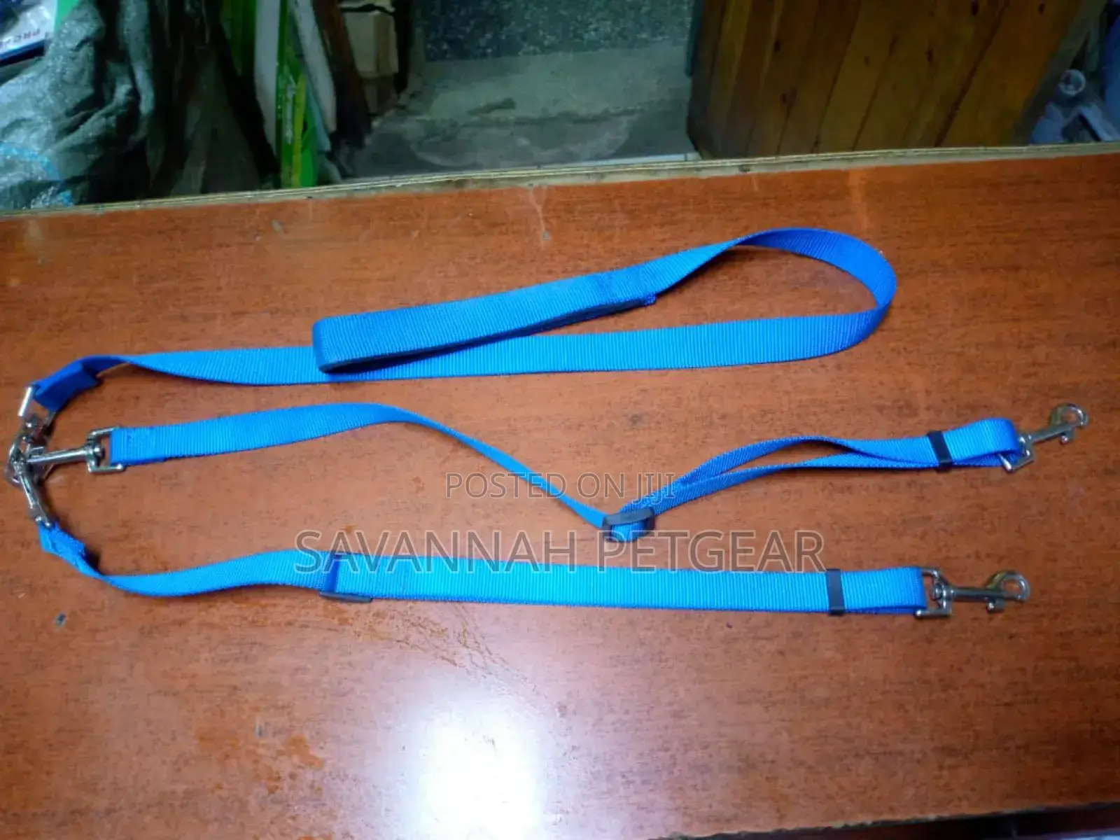 Two-Dog Adjustable Coupler, Double Dog Leash Coupler