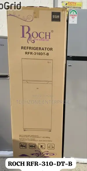 Roch 248 Litres (Rfr-310dt-B) Double Door Refrigerator