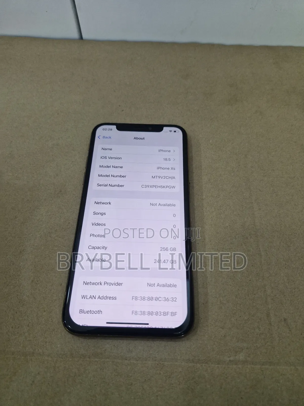 Apple iPhone XS 256 GB Gold