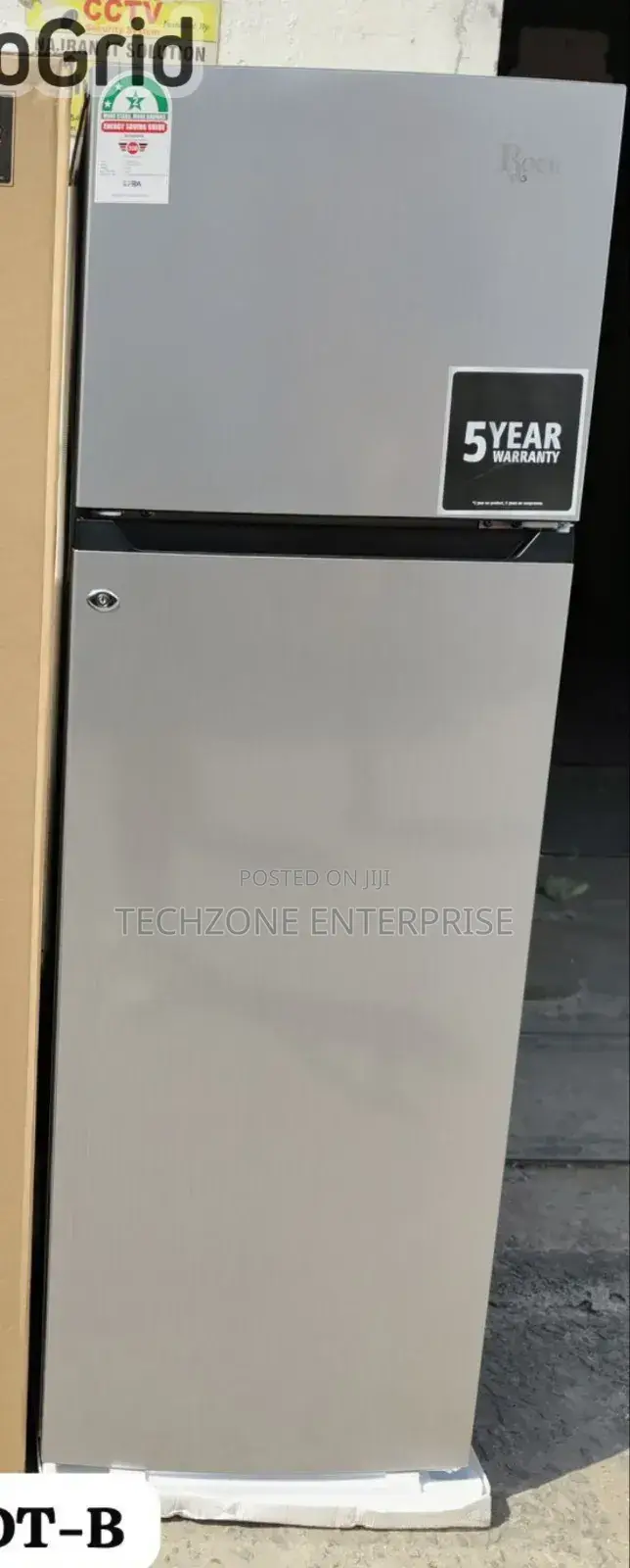Roch 248 Litres RFR-310dt-B 2 Door Refrigerator - Silver