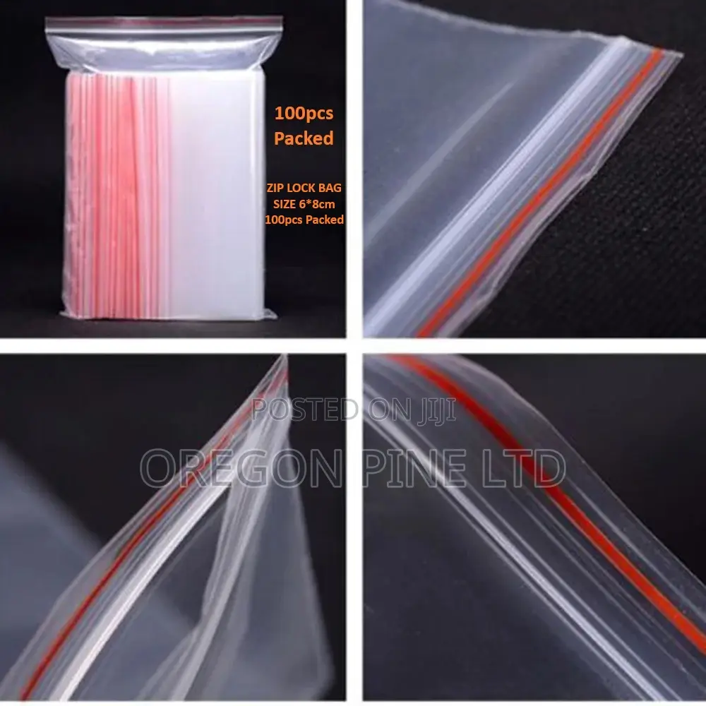 Zip Lock Bagsize 6*8cm (100pcs Packed for Ksh. 250)