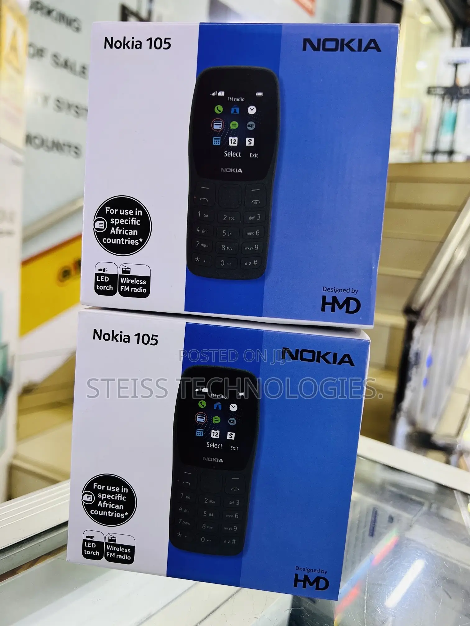 New Nokia 105 Black