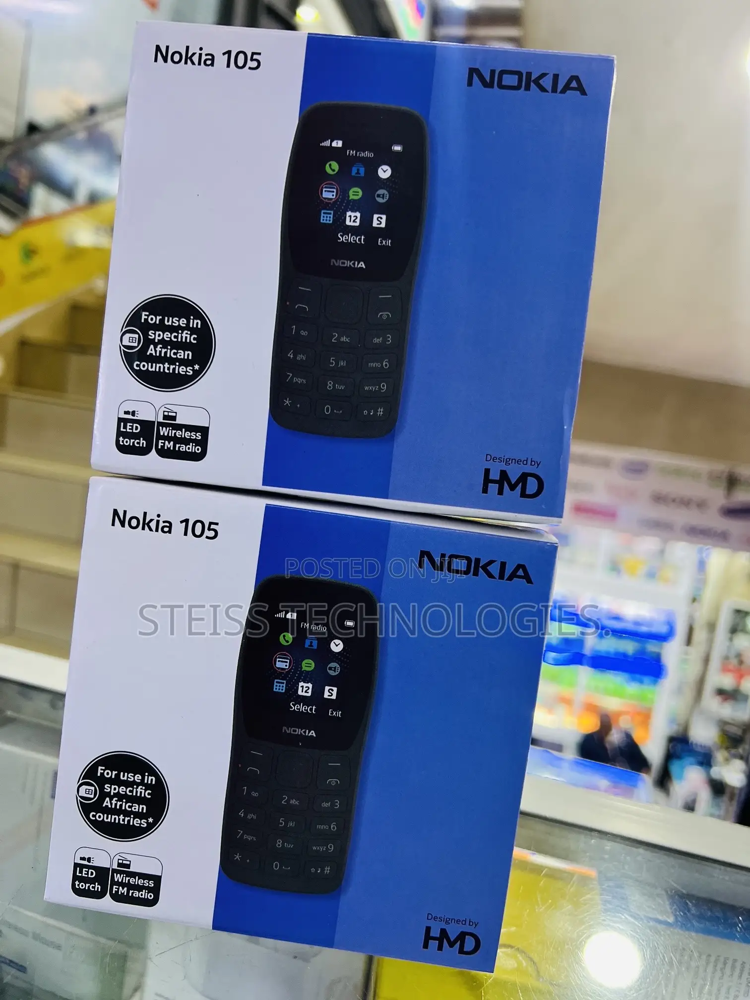New Nokia 105 Black