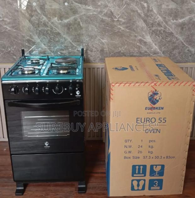 Euroken Auto Ignition 3gas 1electric 50*55 Standing Cooker