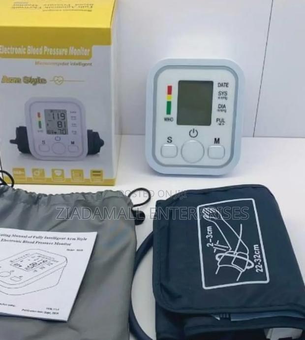 Accurate Easy-to-Use Electronic Blood Pressure Monitor