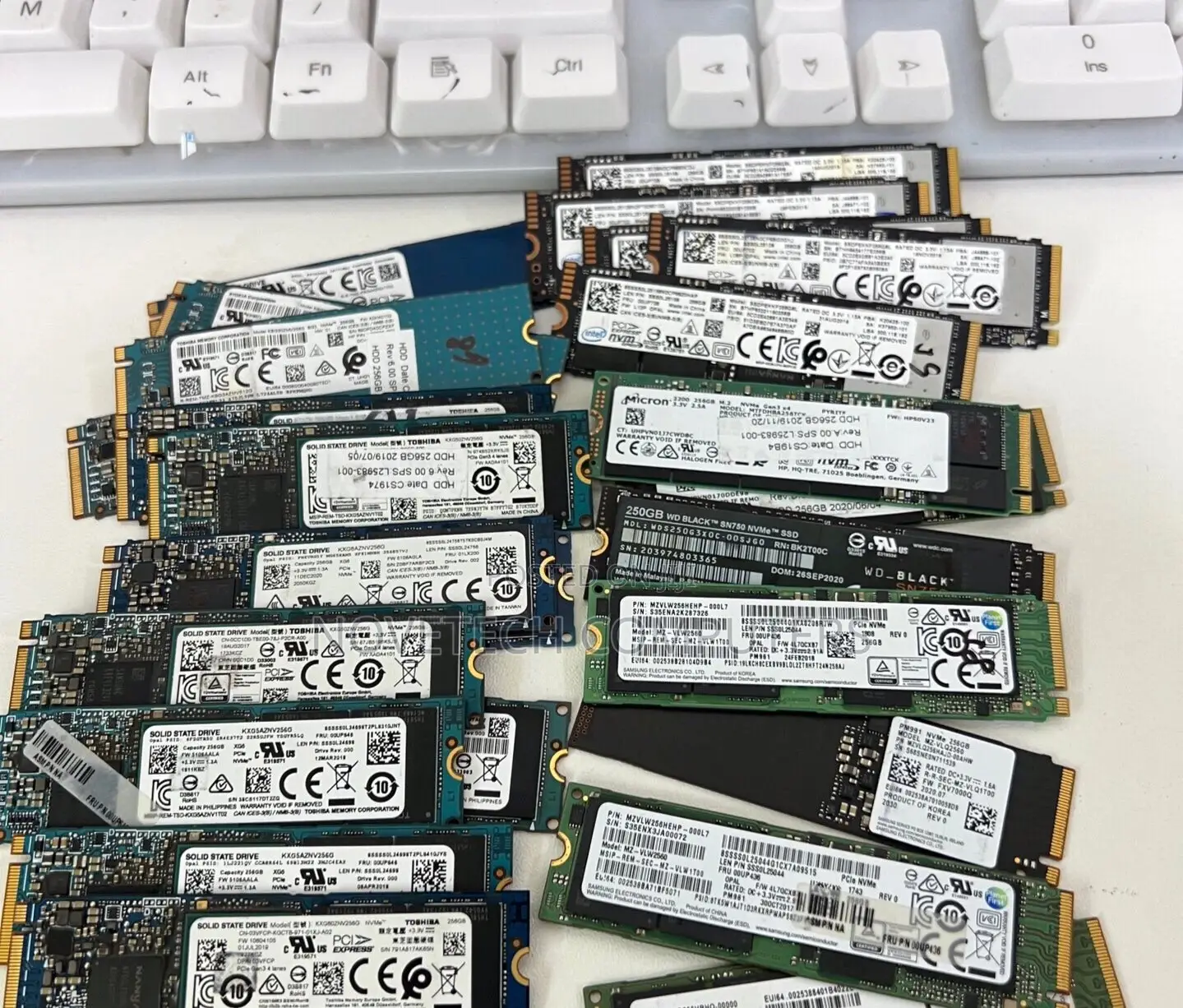 512gb M.2 Nvme SSD Mixed Major Brands Internal Hard Drives