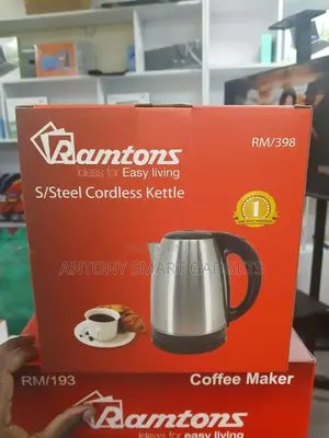 Cordless Electric Kettle 1.7 Liters Stainless Steel- Rm/398