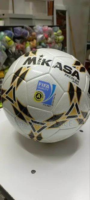 Original Mikasa Crystal Tubeless Football.