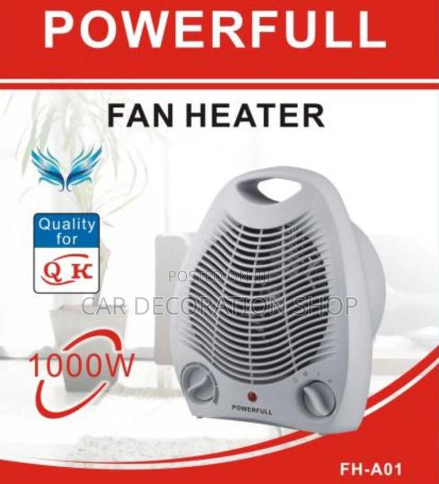 Brand New Standing Electric Fan Heater 2 Setting - thumbnail 3