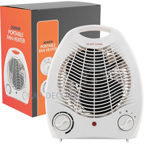Brand New Standing Electric Fan Heater 2 Setting - thumbnail 4