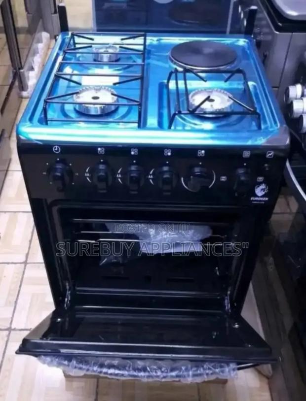 Euroken 3gas+1 Hotplate Size 50 by 55 With Electric Oven