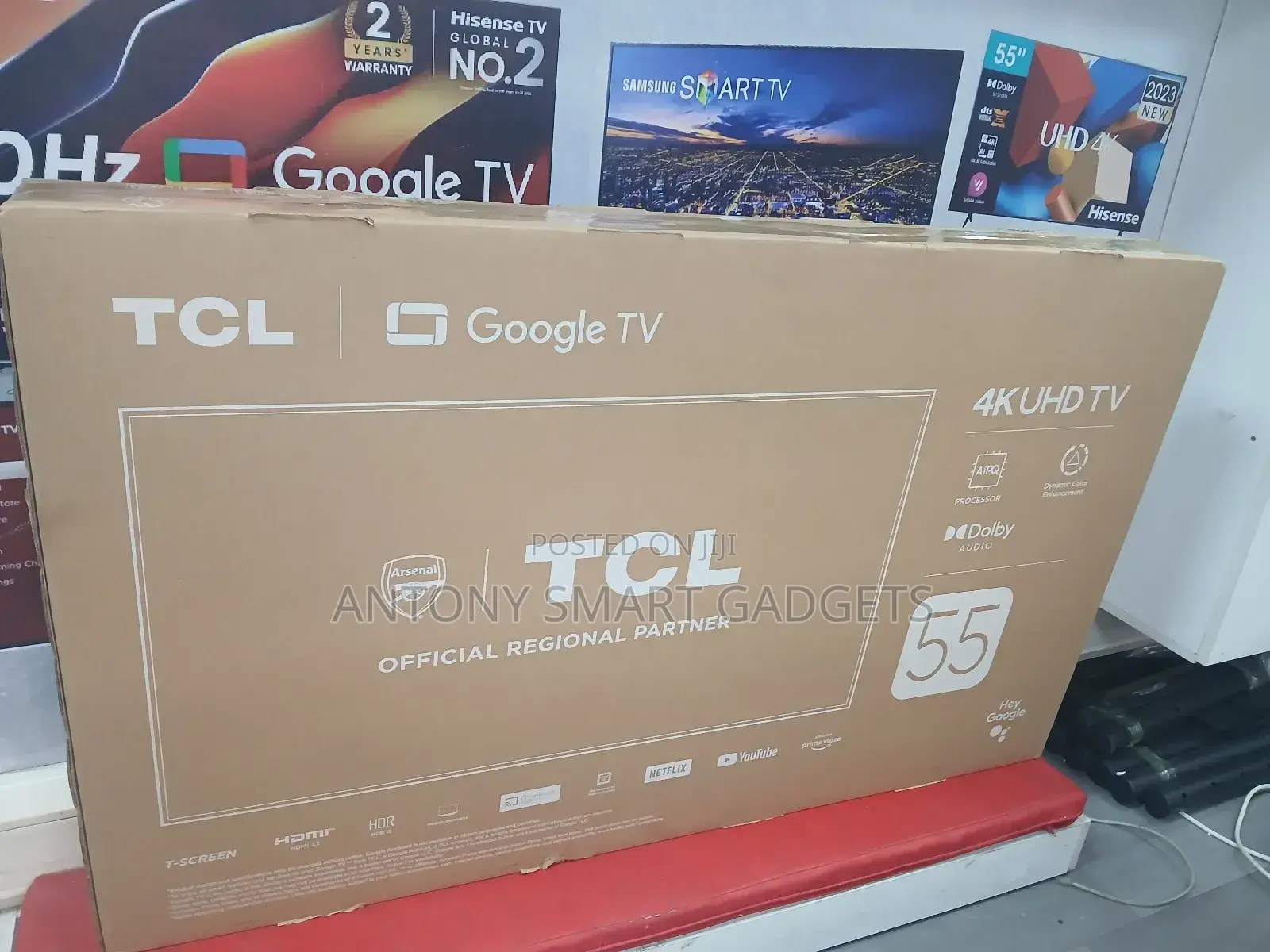TCL 55 Inch Google Tv 55v6c( 2025)