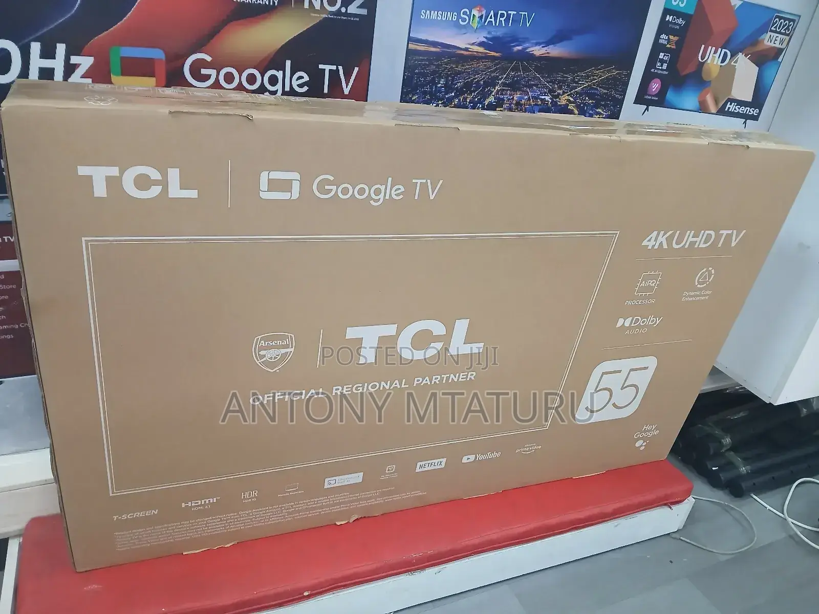 TCL 55 Inch Google Tv 55v6c( 2025)