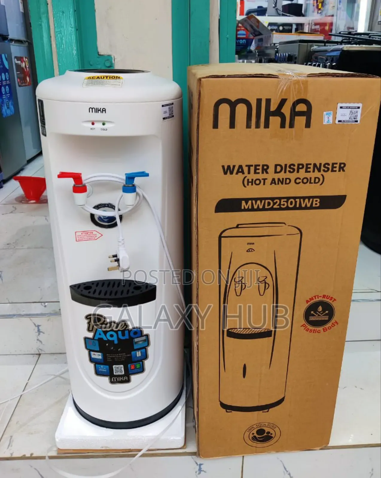 *Mika Dispenser Hot and Cold, Compressor Cooling