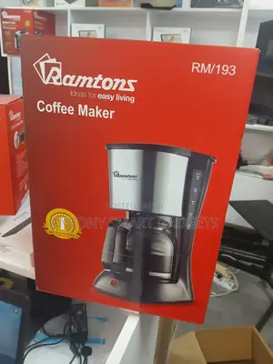 Coffee Maker Black - Rm/193