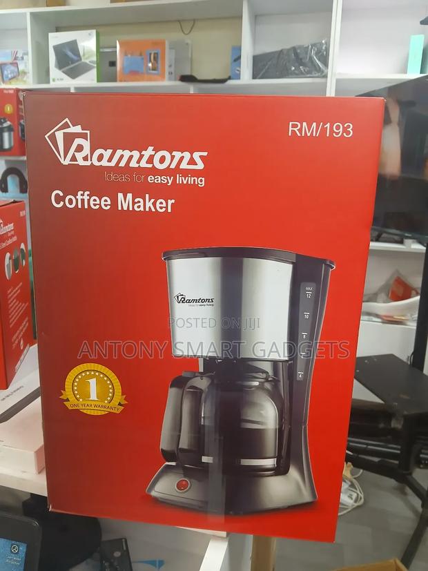Coffee Maker Black - Rm/193 - thumbnail 2