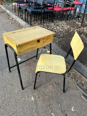 Locker Chair Combo – All Wood + Metal