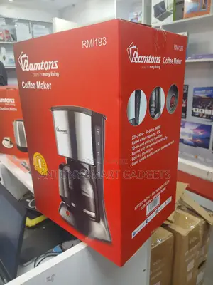 Coffee Maker Black - Rm/193