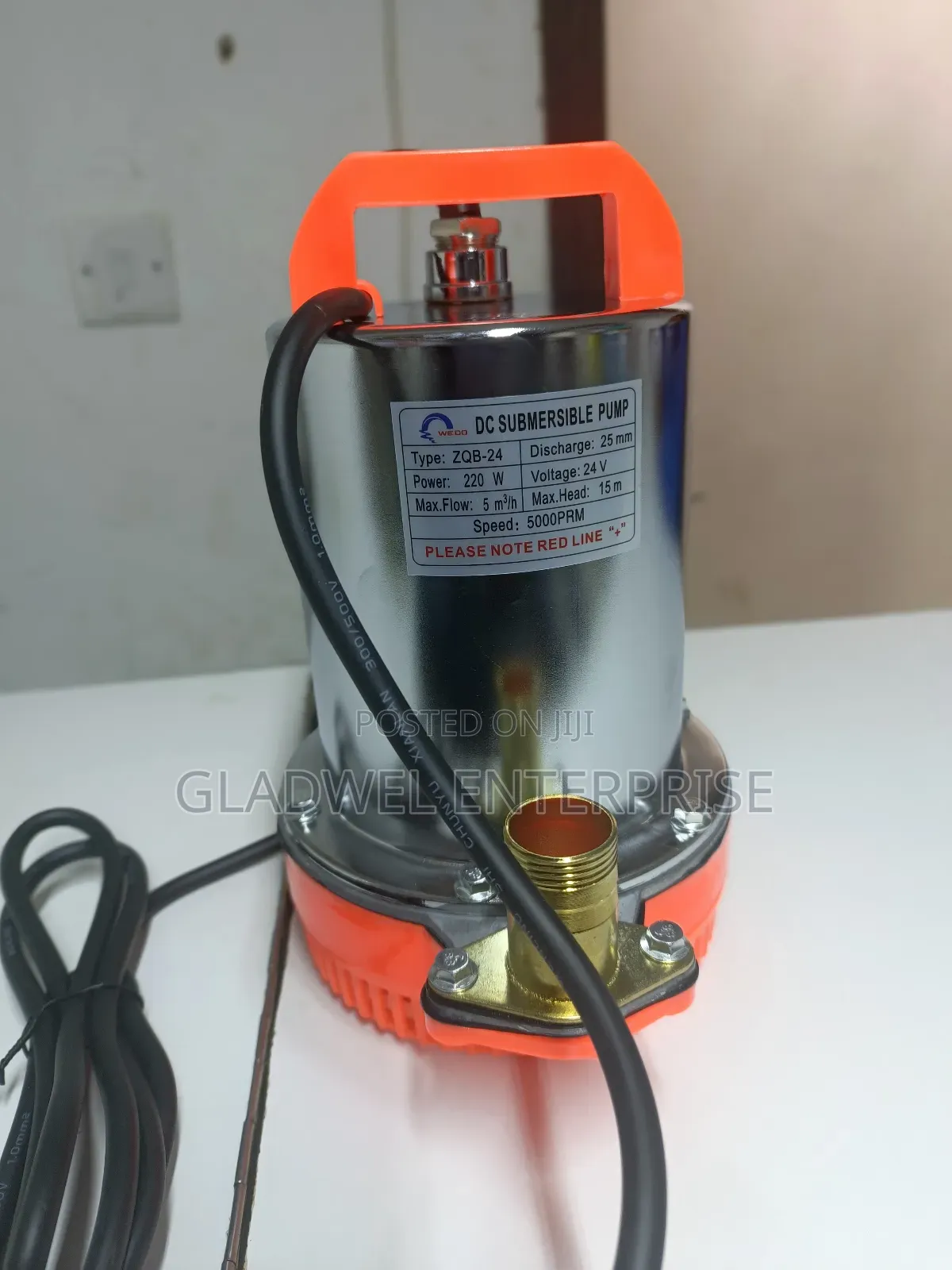 24v Dc Shallow Well Submassible Pump