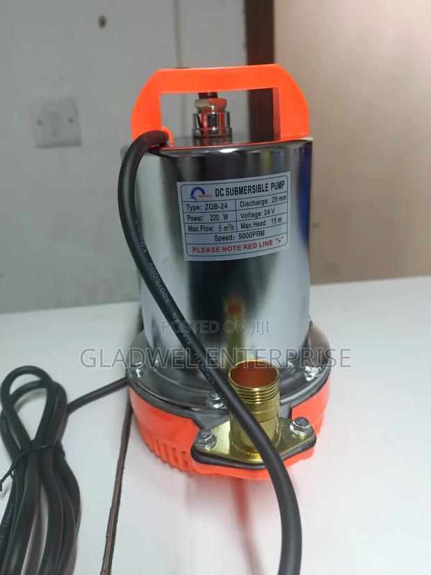 24v Dc Shallow Well Submassible Pump - main view