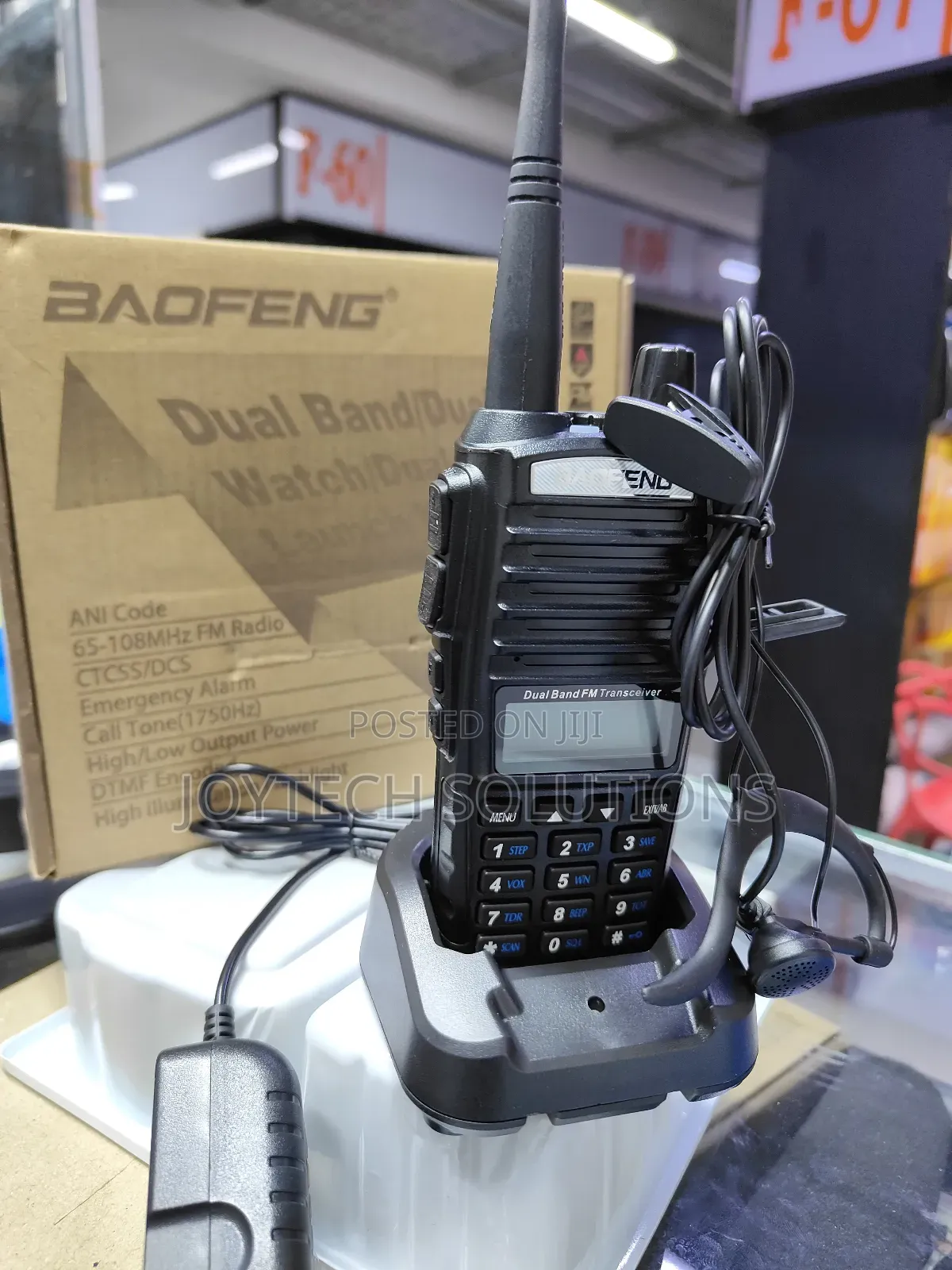 128 Channels Uv82 Baofeng Walkie Talkie.