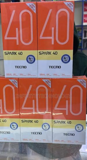 New Tecno Spark 40 Pro+ 128 GB Black
