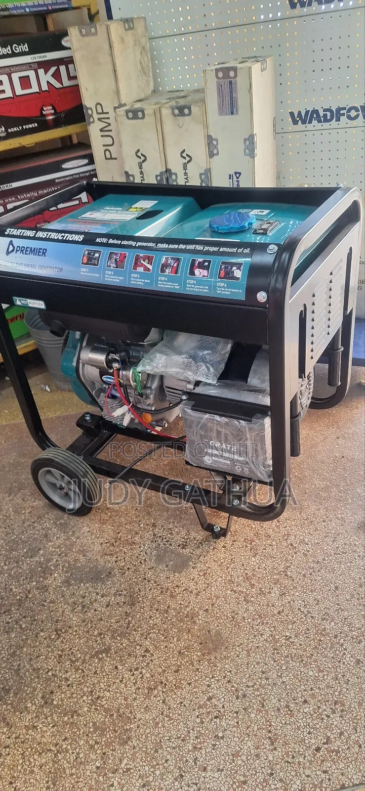 Open Diesel Generator 6.5kva