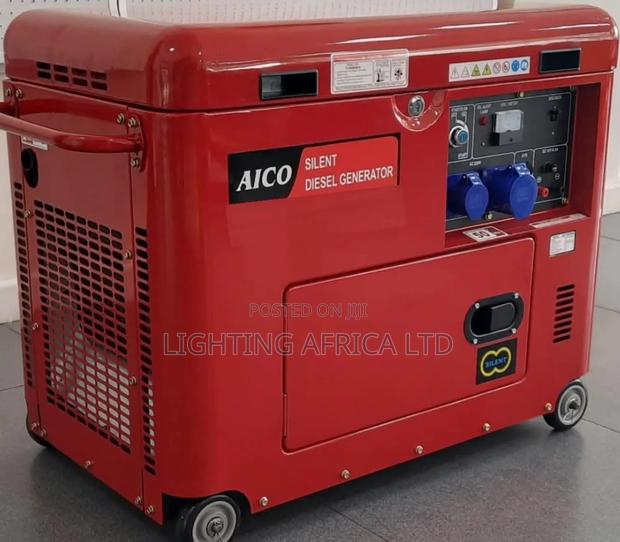 10 Kva Aico Diesel Engine Silent Generator - thumbnail 2