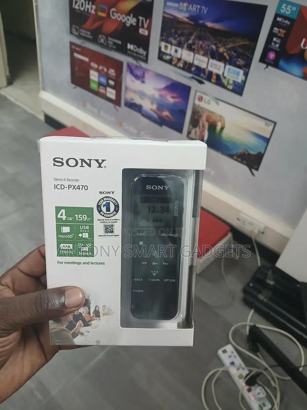 Sony Icd-Px470 Digital Voice Recorder With Usb - thumbnail 2