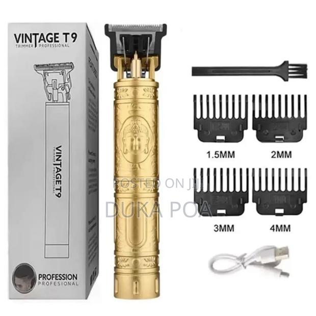 Vintage T9 Professional Hair Trimmer,Cordless Stylish Powerf
