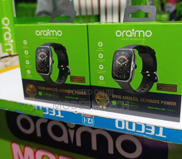 Oraimo Watch Nova Am 2.01" Amoled Screen Curved Smart Watch