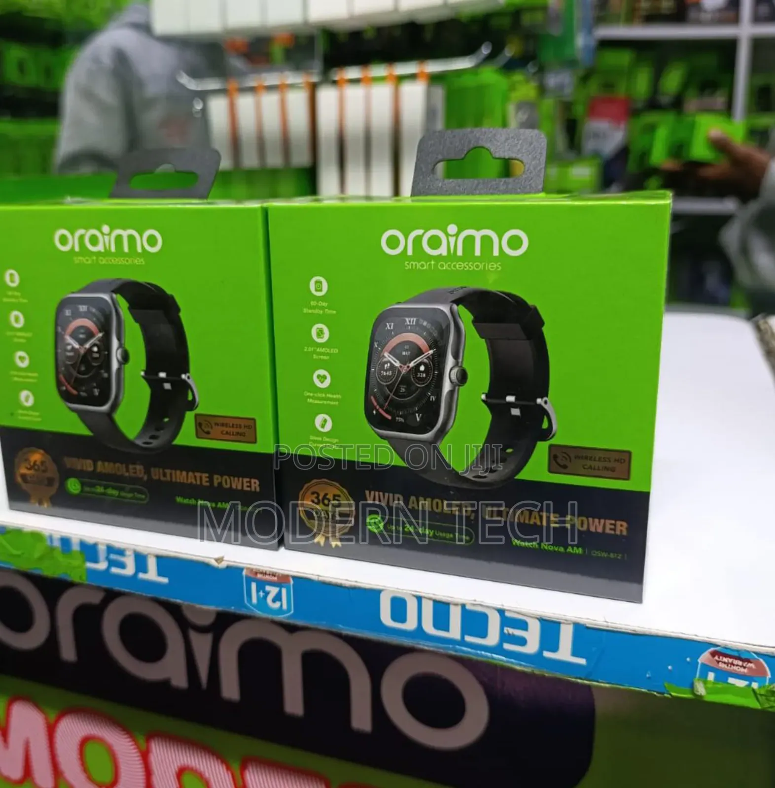 Oraimo Watch Nova Am 2.01" Amoled Screen Smart Watch