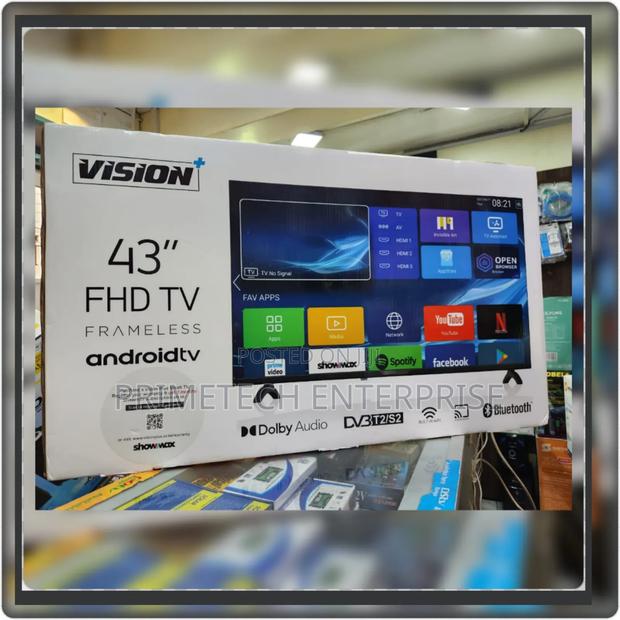 43" Vision Tv Smart Android Frameless Tv - thumbnail 2