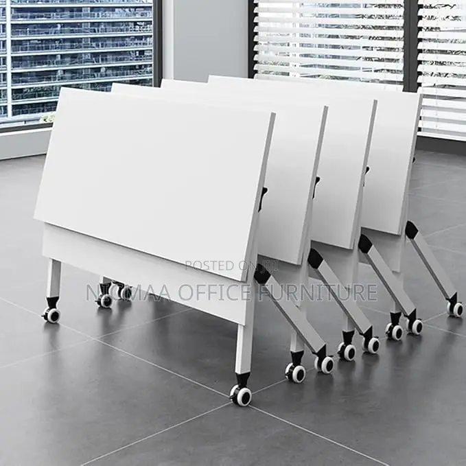 White Foldabl;E Training Table