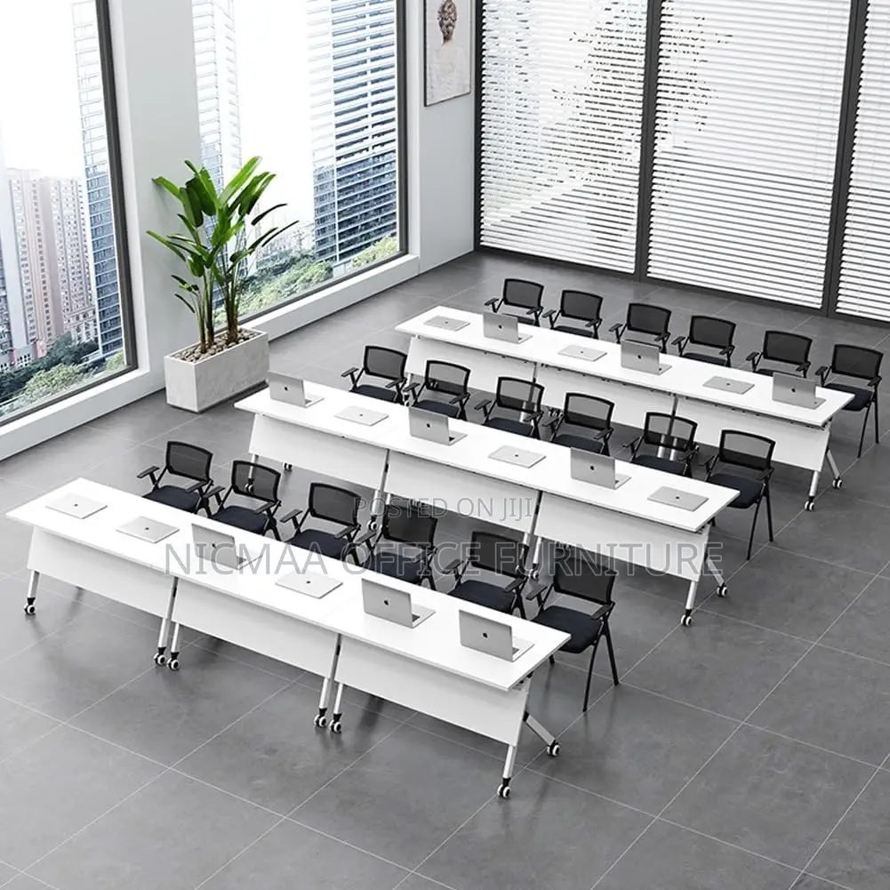 White Foldabl;E Training Table