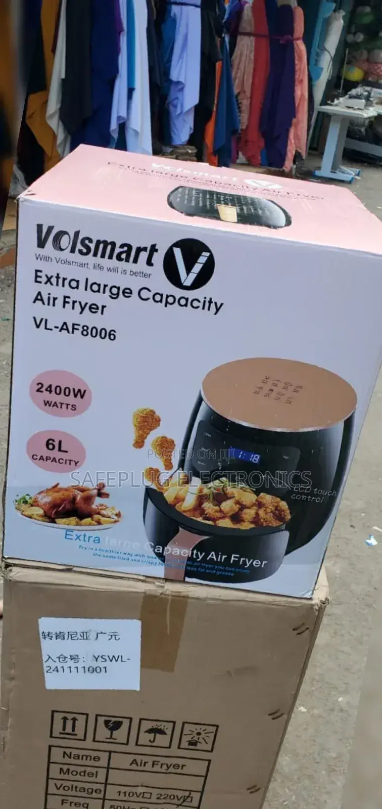 Airfryer 6 Litres Volsmart Airfryer