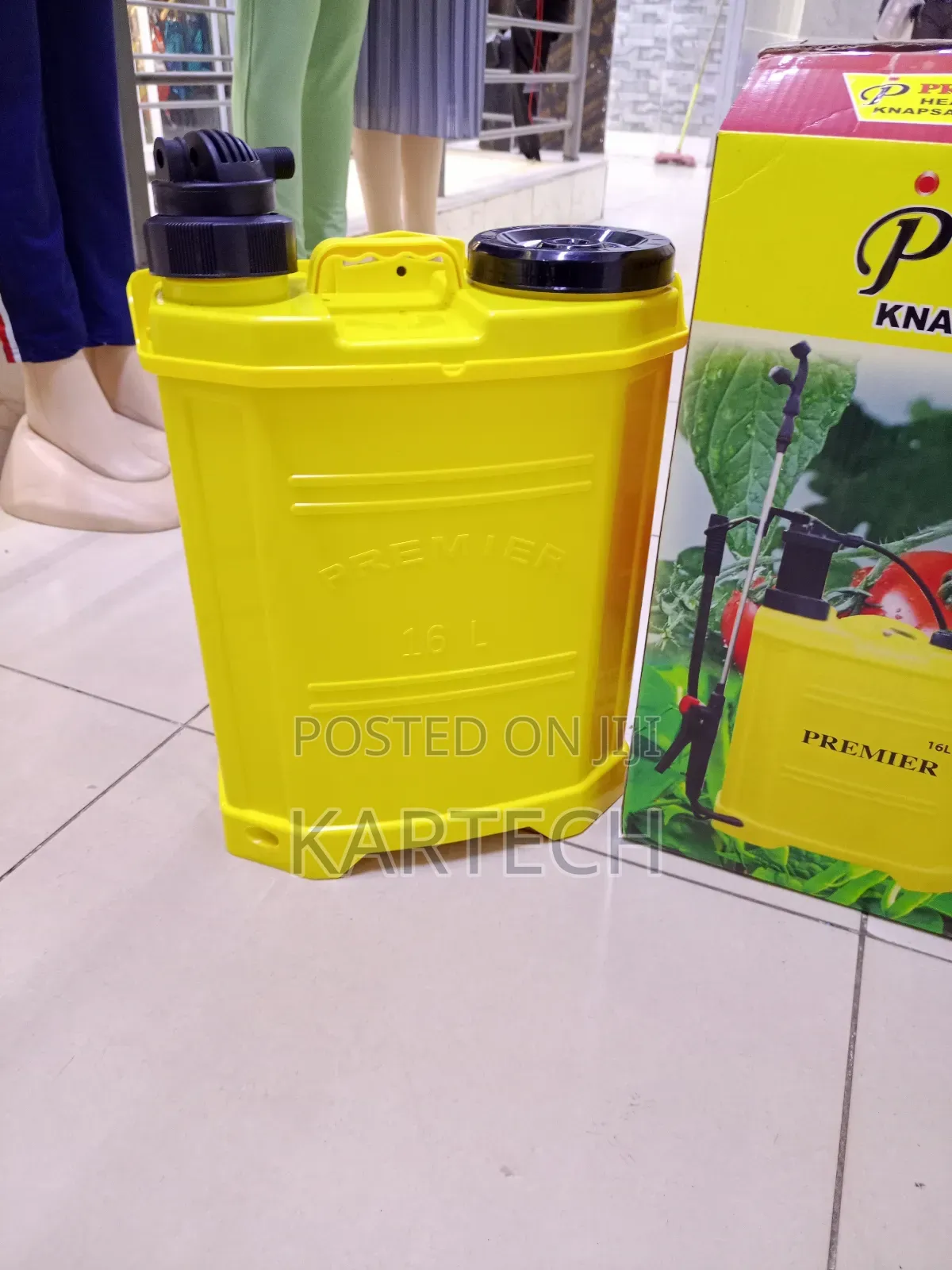 Premier 16 Liters Manual Heavy Duty Knapsack Sprayer