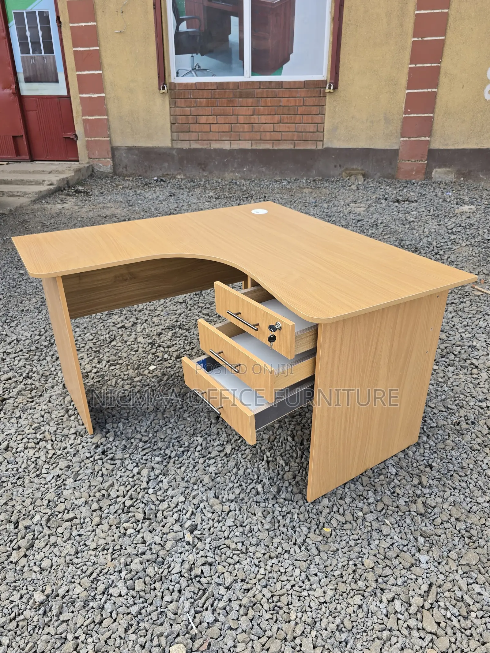 L-Shaped Study Desk