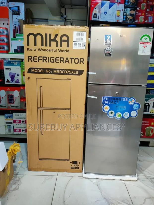 *Mika Fridge Double Door 138litres - main view