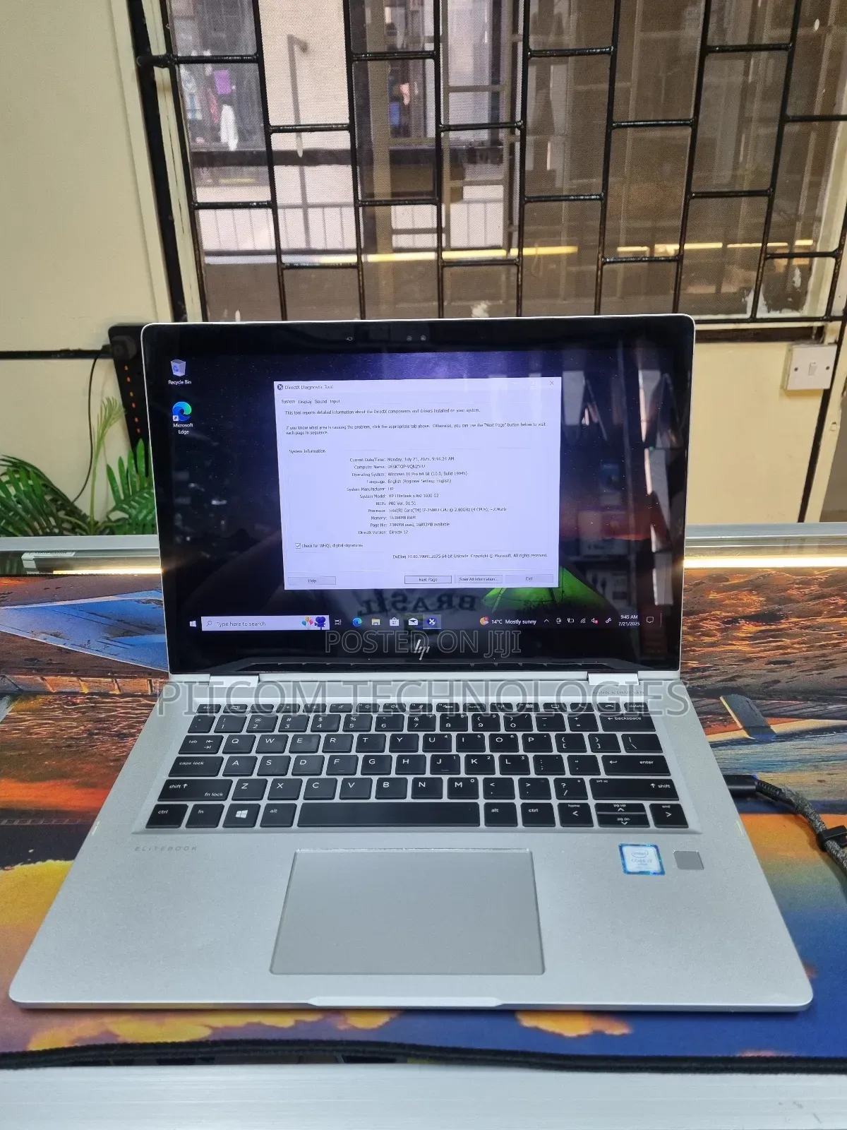 Laptop HP EliteBook X360 1030 G2 16GB Intel Core i7 SSD 512GB
