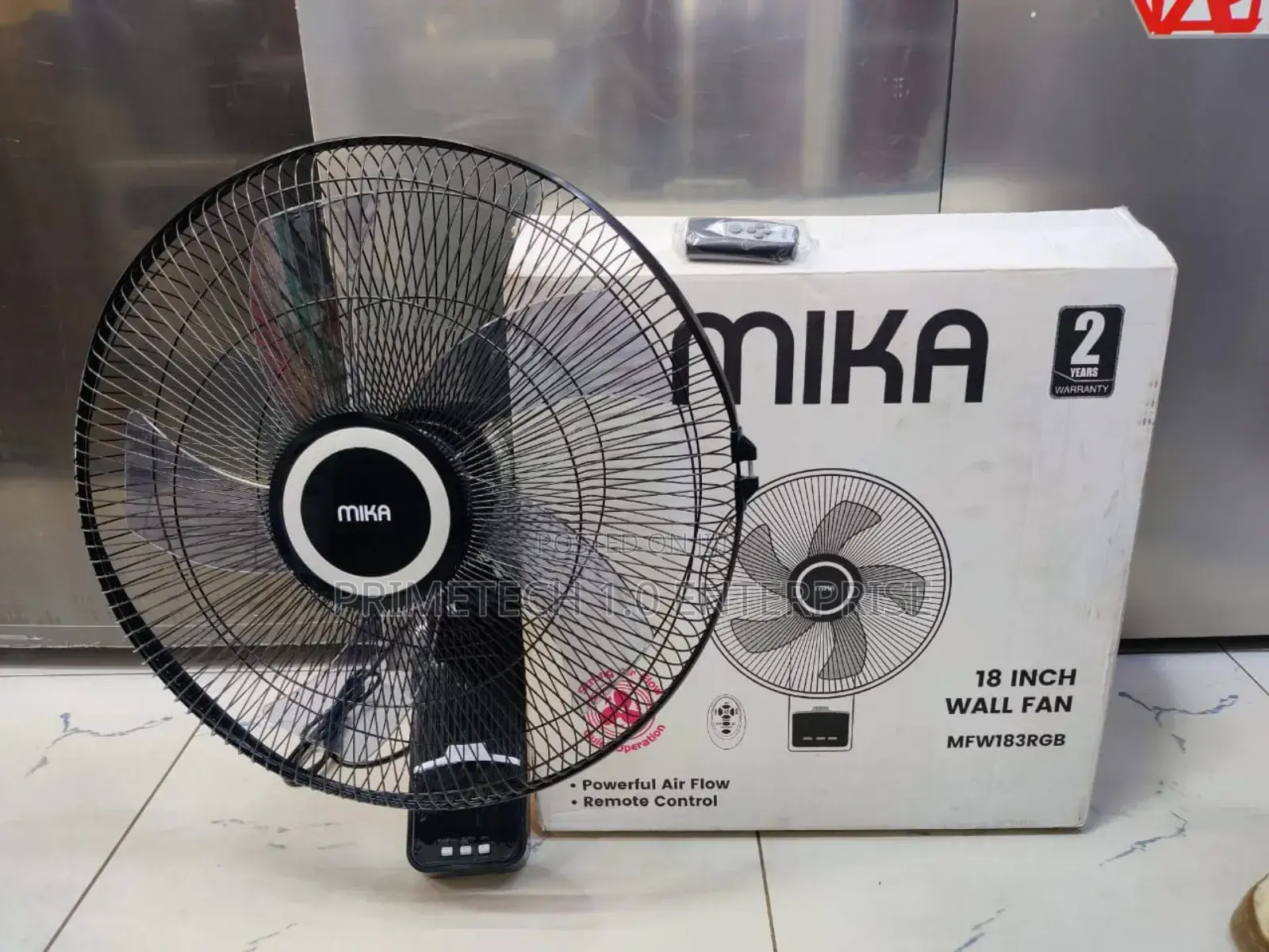 Mika Wall Fan 18"