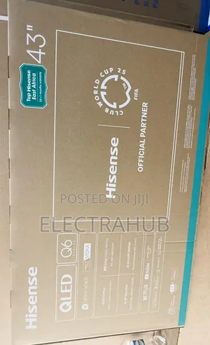 Hisense 43 Inch Qled Q6 Vidaa Smart Tv Brand New Sealed