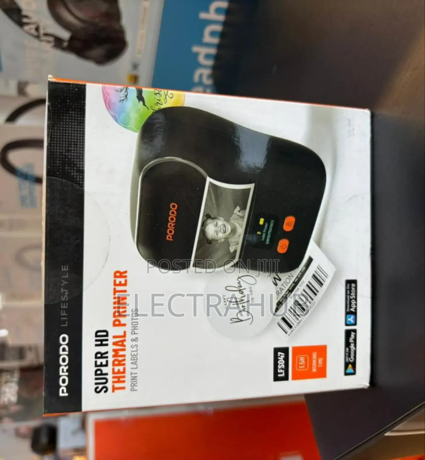 Porodo Super Hd Thermal Printer Brand New Sealed