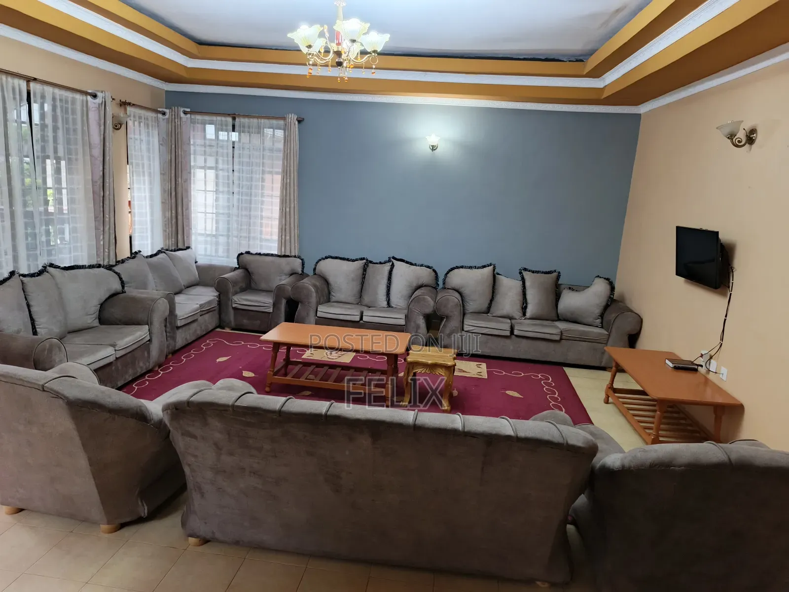 3 Bedroom B en B for Rent Nyeri/Marua