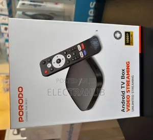 Porodo Android Tv Box Video Streaming Brand New Sealed
