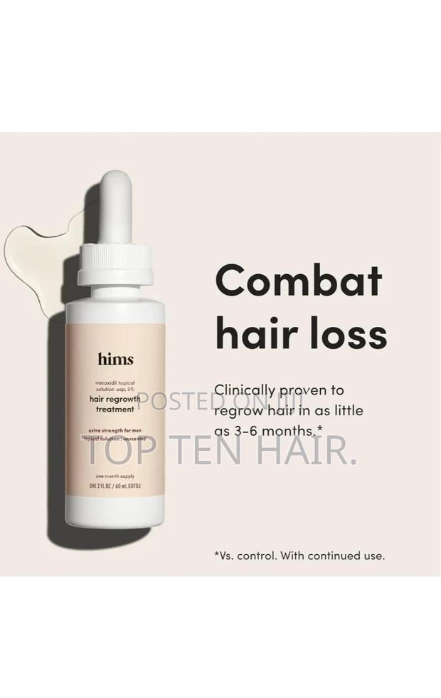Men Hims 5% Minoxidil Topical Solution. Hair Loss Treatment. - thumbnail 3