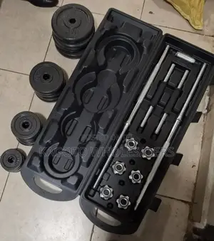 With Case-50kgs Dumbells