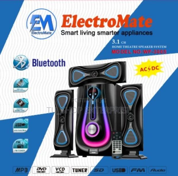 3.1 Electromate Homes Theater Speaker System 3002 Codes